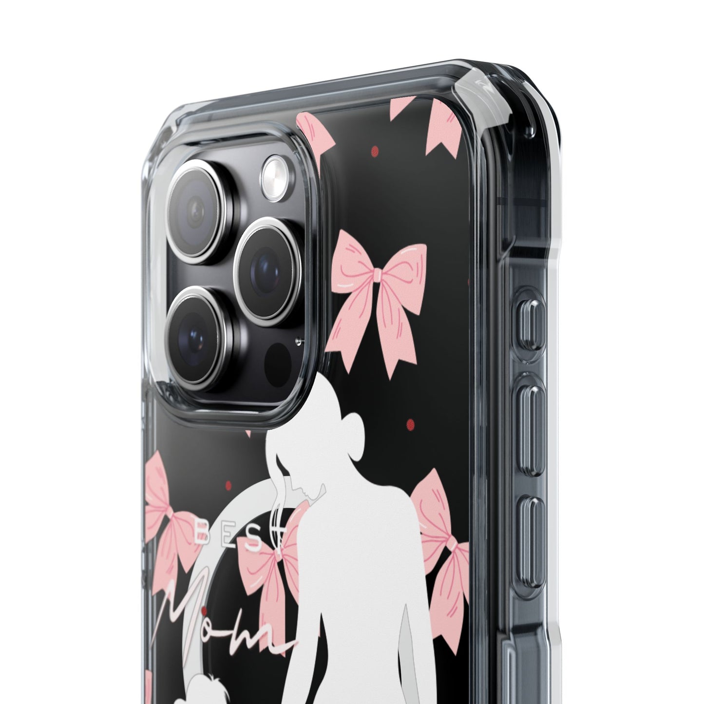 Clear Magnetic Phone Case – Best Mom: My Little Girl