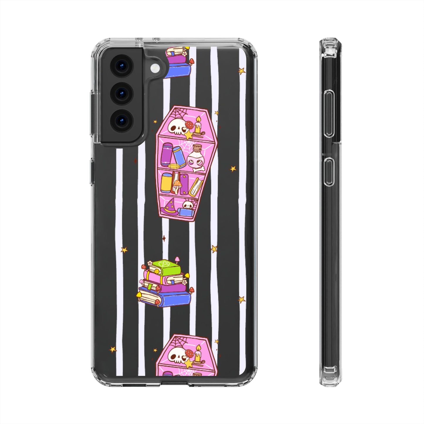 Clear Phone Case – Booked to Death