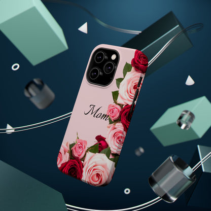 Wireless-Charging Compatible Case – Mom’s Rose Bouquet