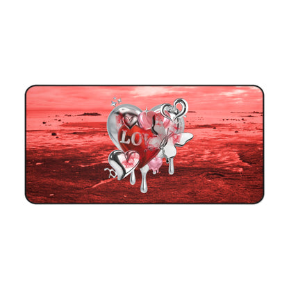 Neoprene Desk Mat – Chrome Love