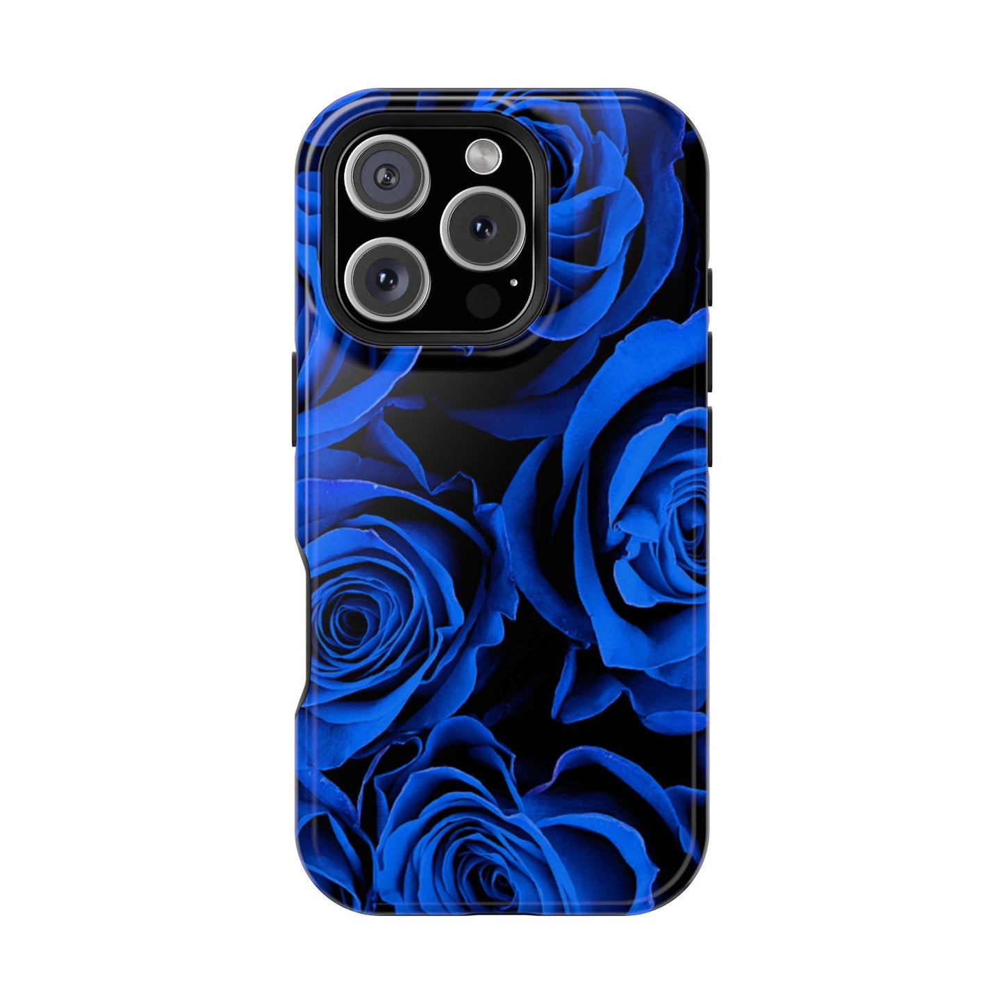Impact-Resistant Phone Case – Midnight Bloom