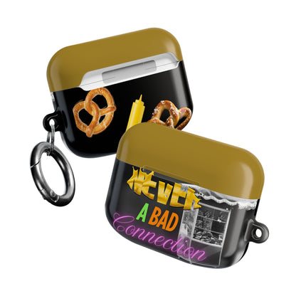 Wireless Earbud Case Cover – Never a Bad Connection Pretzel Stack