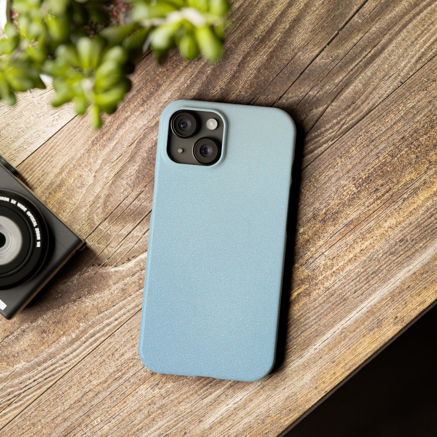 Slim Phone Case – Blue Whisper
