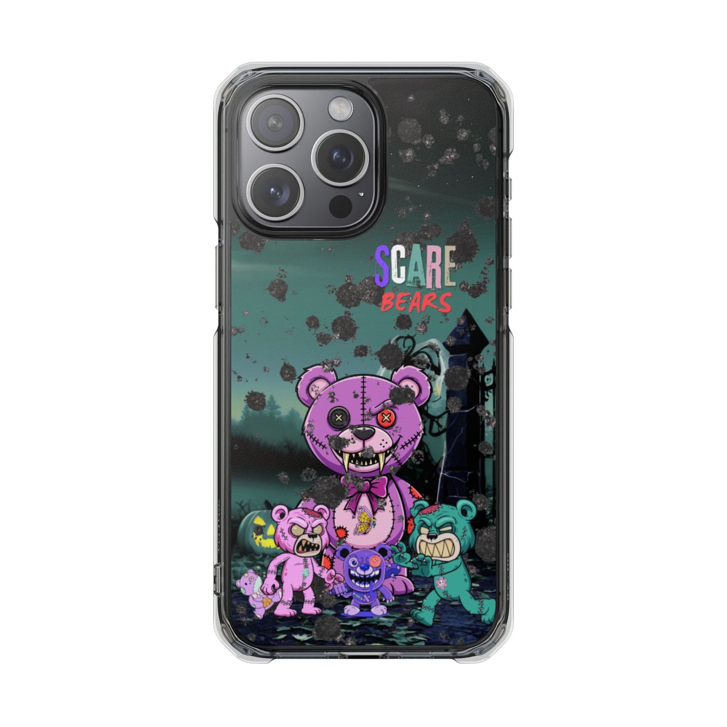 Clear Magnetic Phone Case – Scare Bears