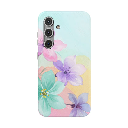 Impact-Resistant Phone Case – Water Petal