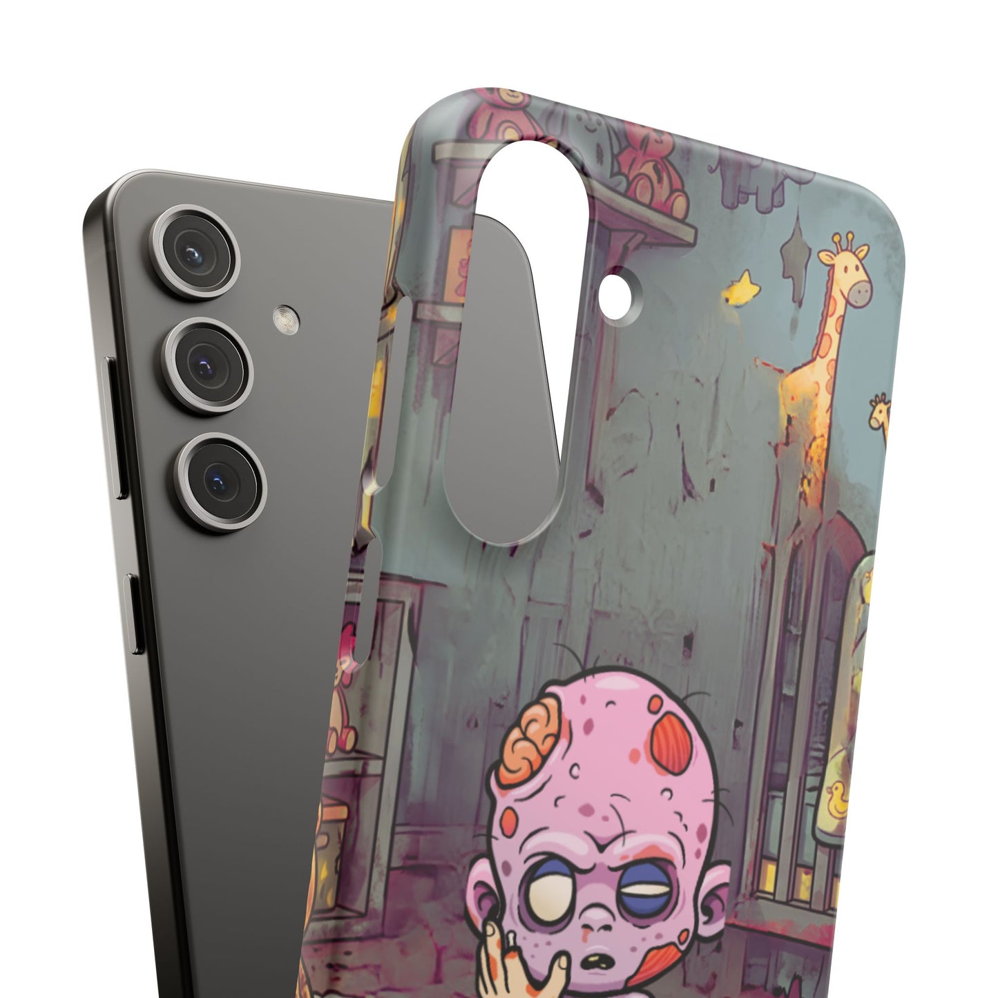 Phone Case — Creepy Cute Zombie Baby Nursery Design
