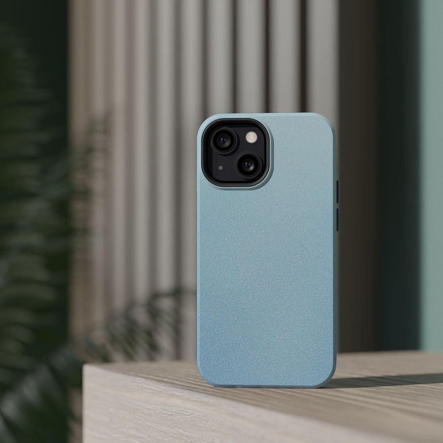 Wireless-Charging Compatible Case – Blue Whisper
