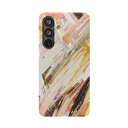 Snap Phone Case – Brush & Bronze