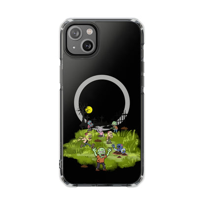 Clear Magnetic Phone Case – Graveyard Shift