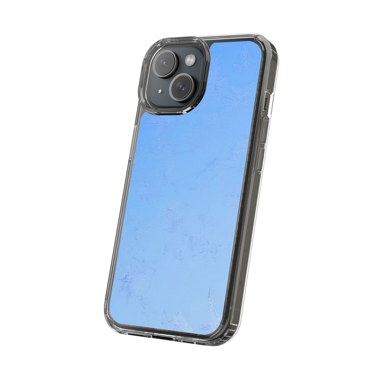 Clear Phone Case – Azure Fade