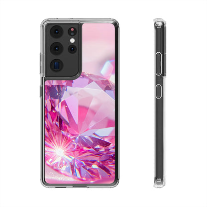 Clear Phone Case – Pink Ice