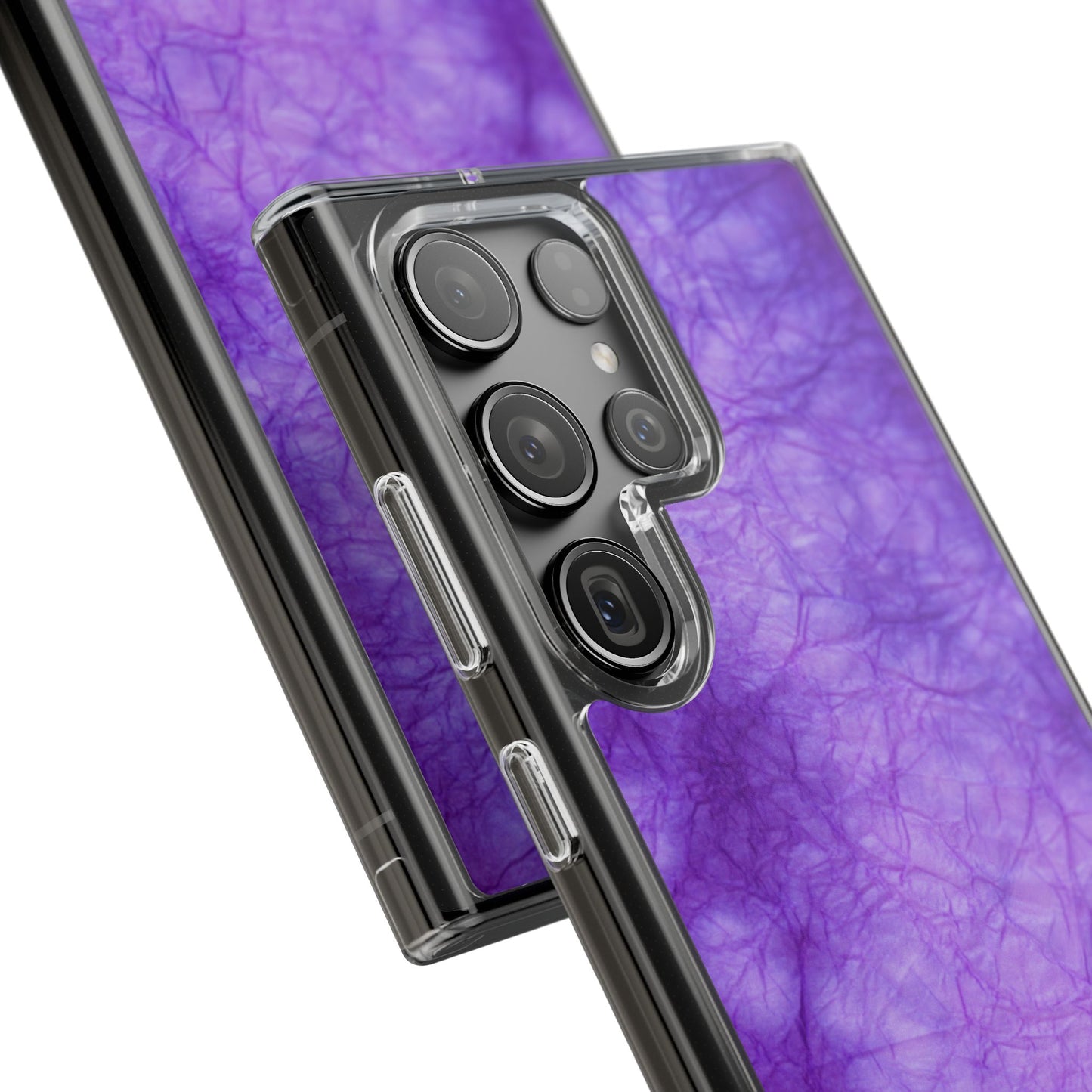Clear Phone Case – Neon Dusk