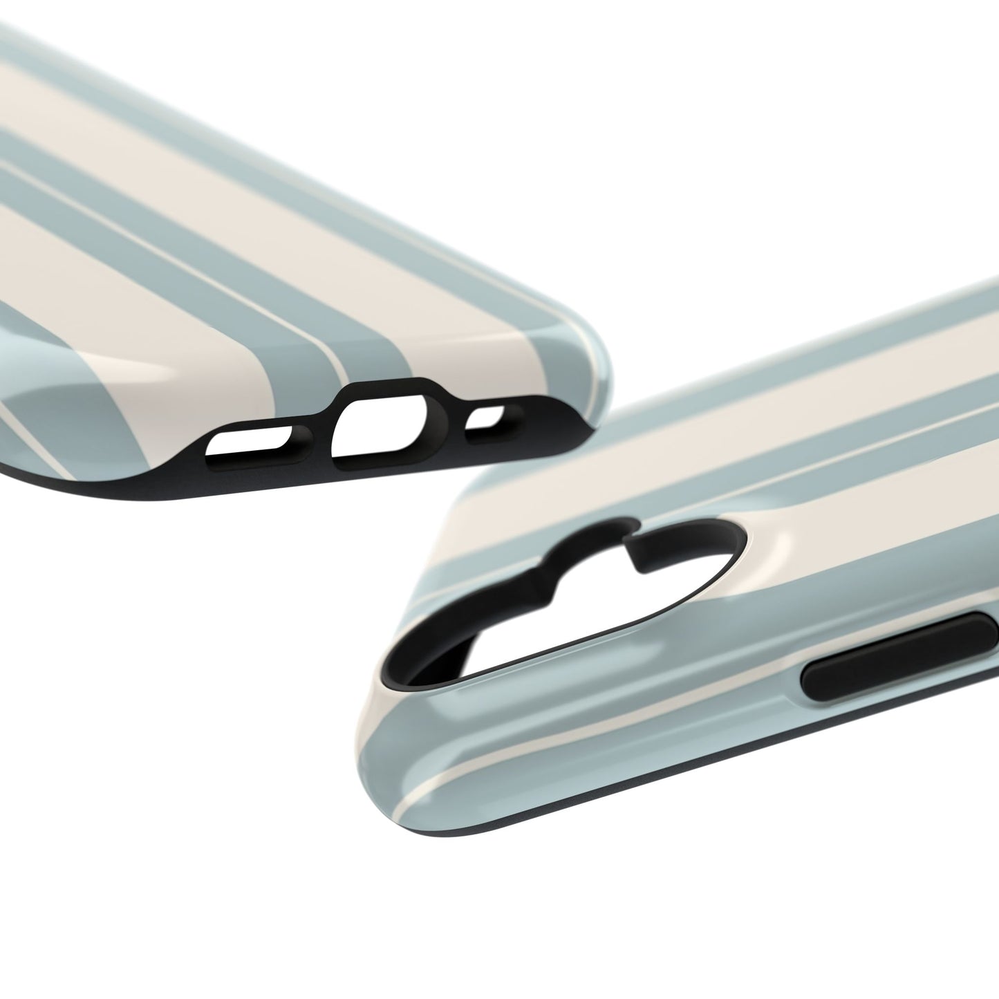 Impact-Resistant Phone Case – Coastal Stripe