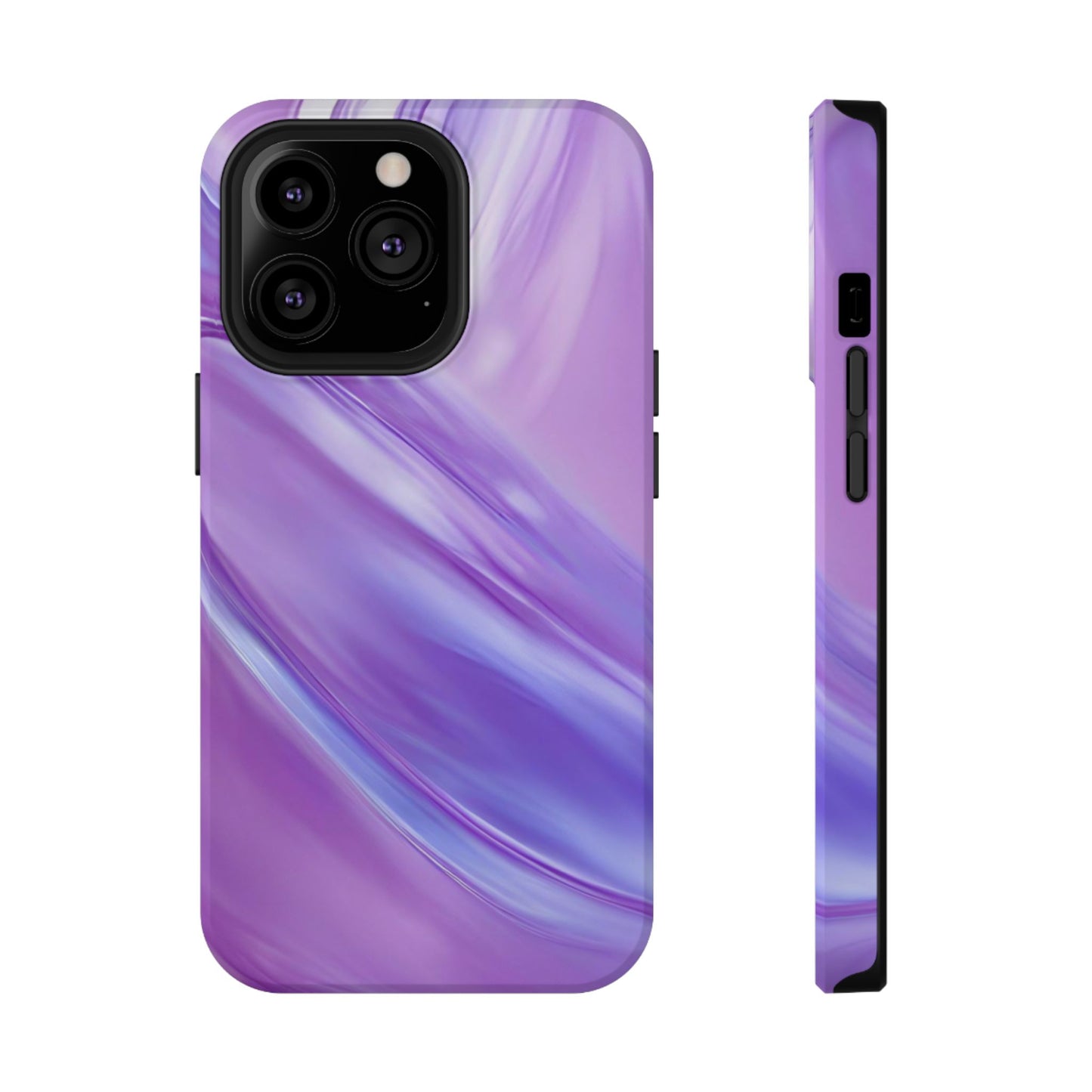 Impact-Resistant Phone Case – Lavender Wave