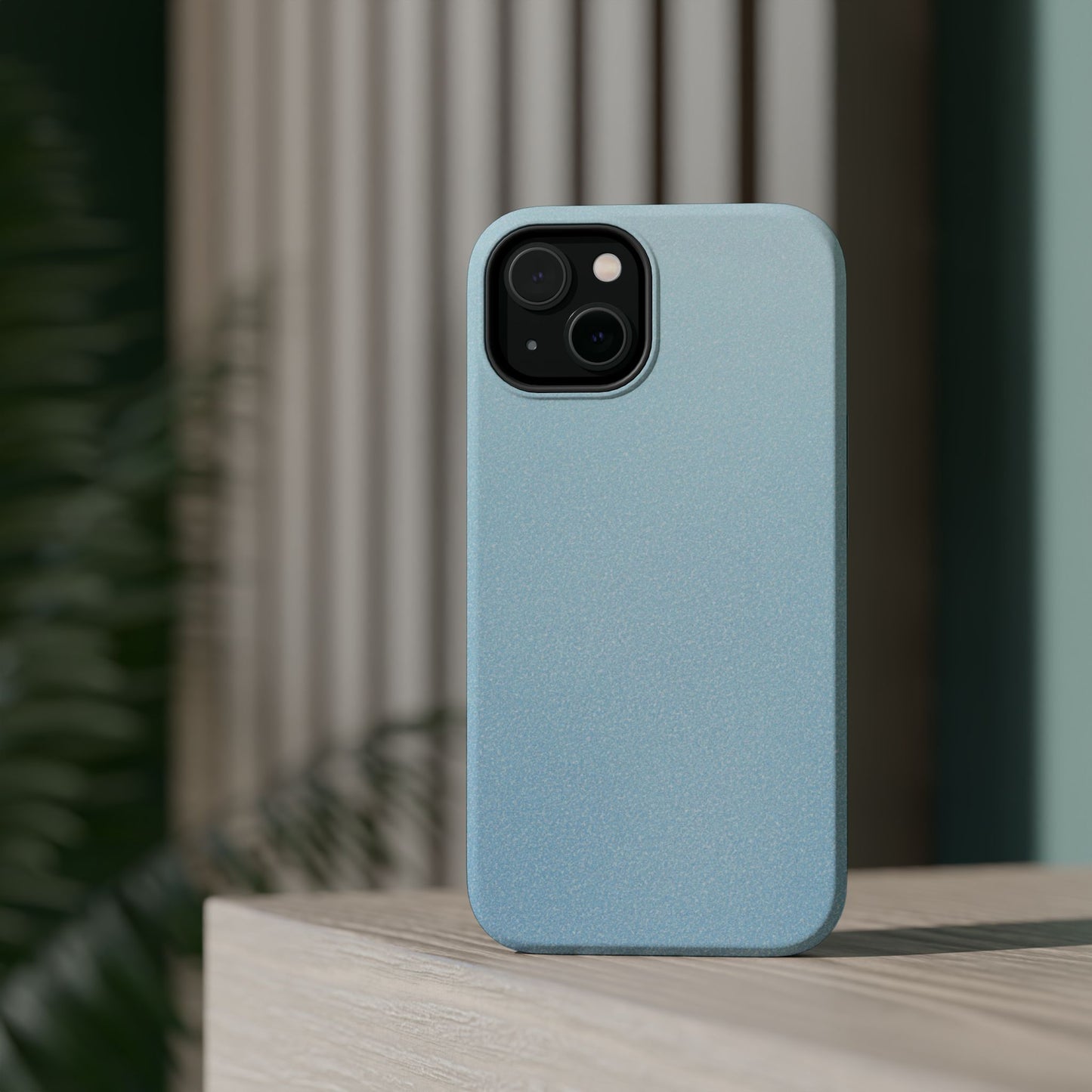 Wireless-Charging Compatible Case – Blue Whisper