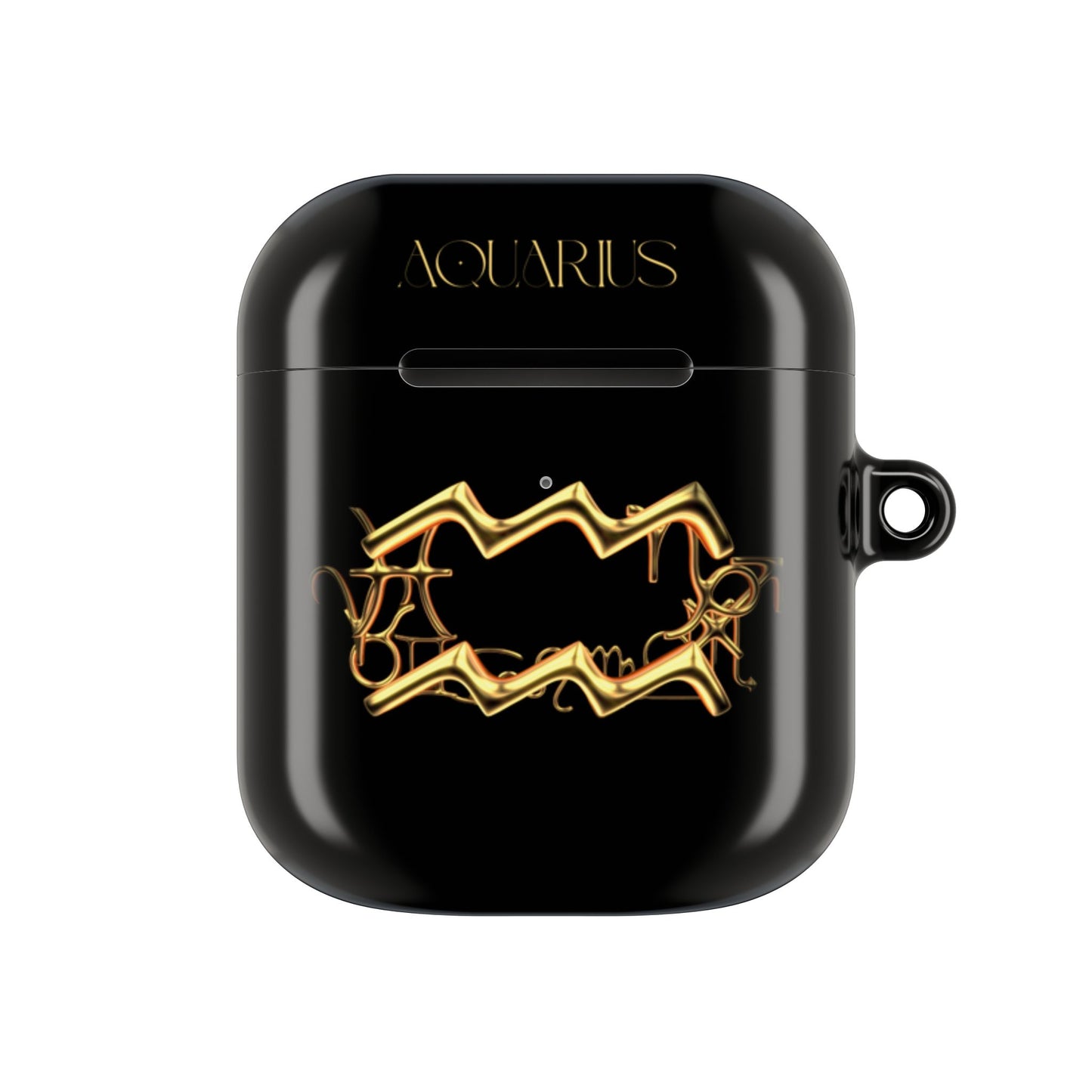 Earbud Case Cover – Luminous Aquarius