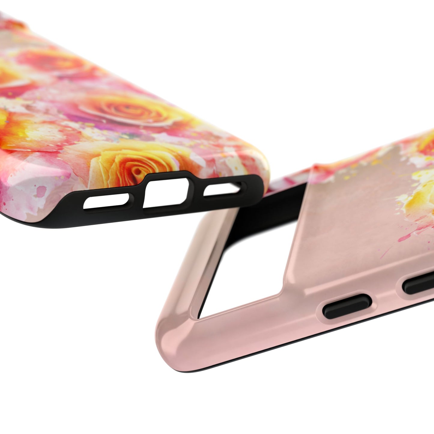 Protective Phone Case – Sunset Roses