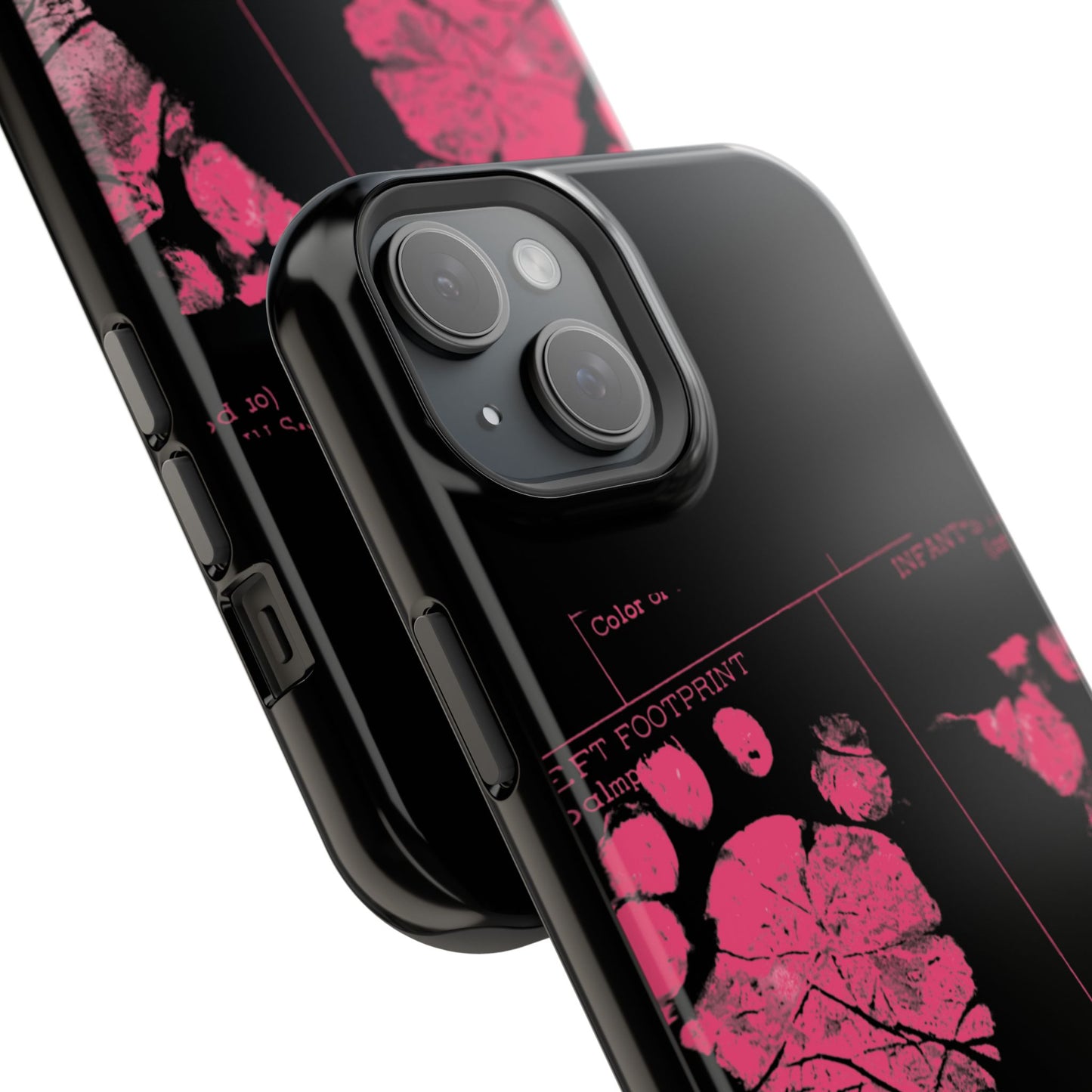 Wireless-Charging Compatible Case – Mom’s Little Pink Footprints