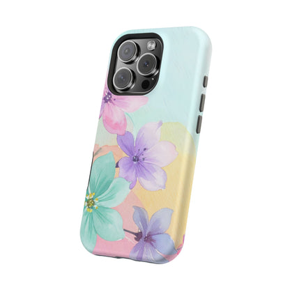 Wireless-Charging Compatible Case – Water Petal