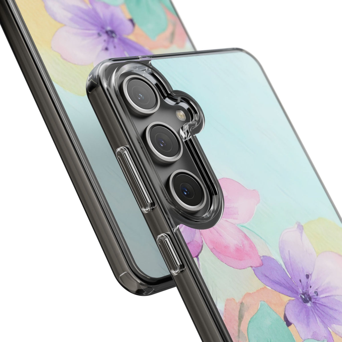 Clear Phone Case – Water Petal