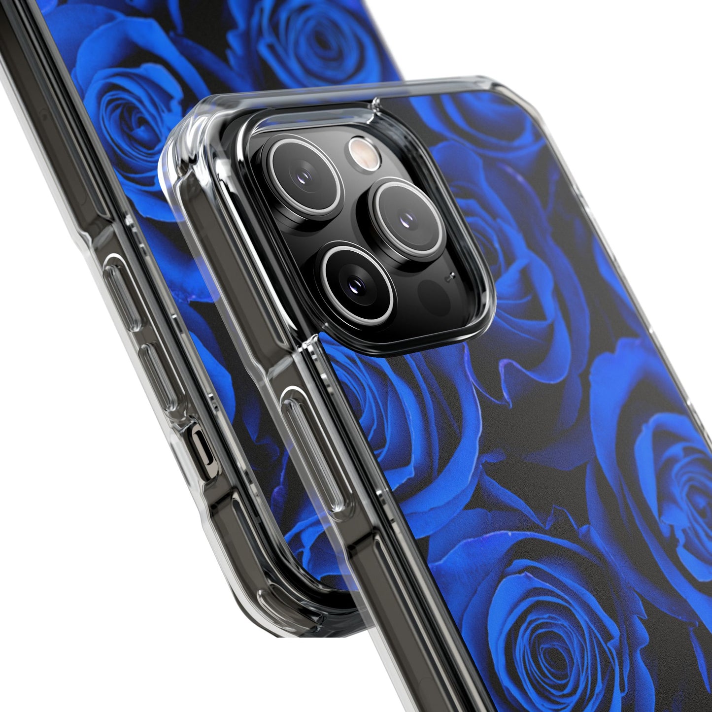 Clear Magnetic Phone Case – Midnight Bloom