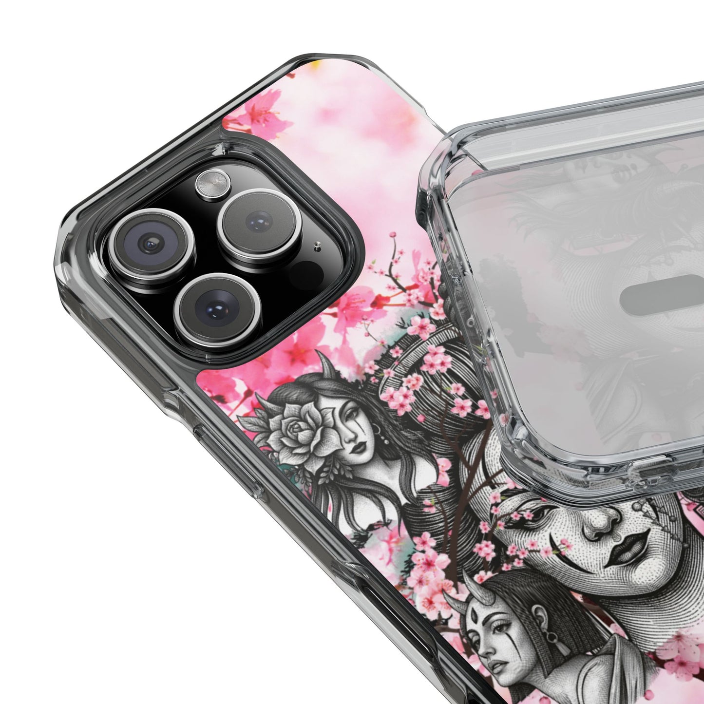 Clear Magnetic Phone Case – Blossom & Thorn