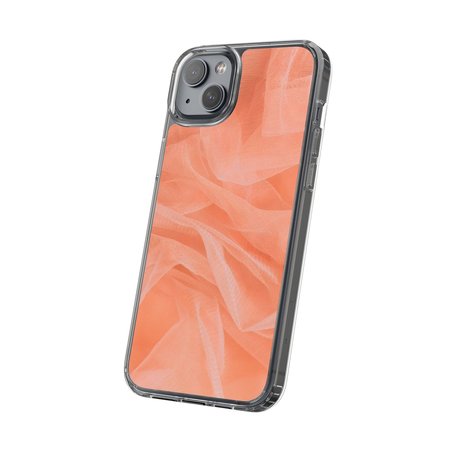 Clear Phone Case – Coral Veil