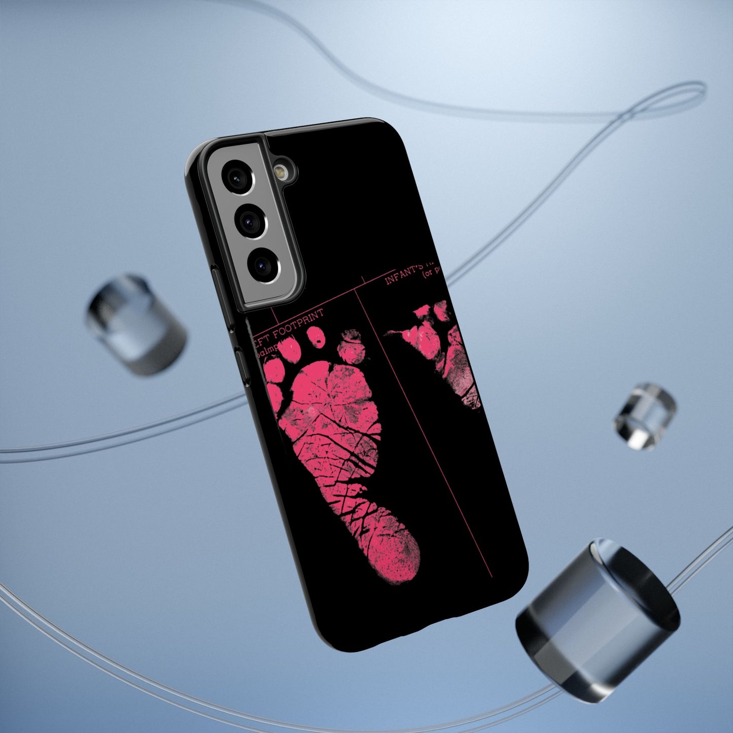 Wireless-Charging Compatible Case – Mom’s Little Pink Footprints