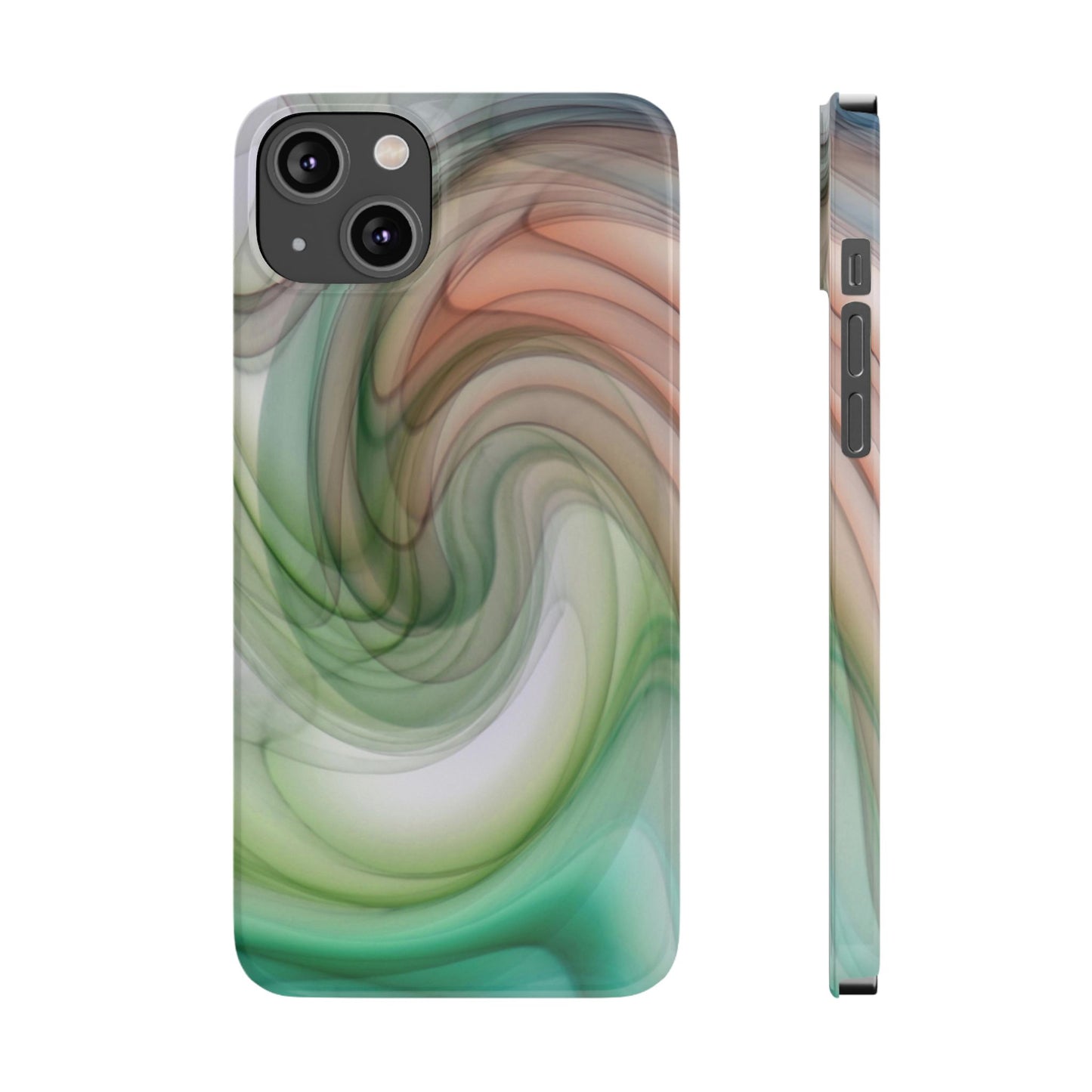 Slim Phone Case – Marble Flow