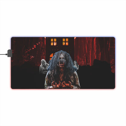 Gaming LED Desk Mat – Undead Uprising