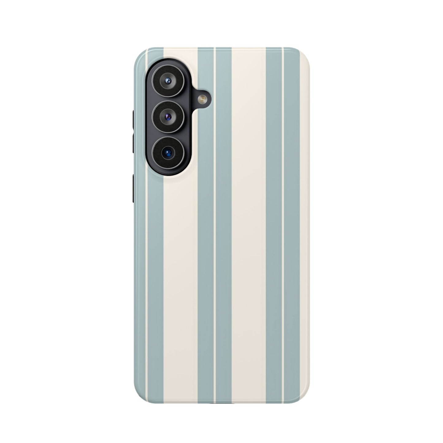 Wireless-Charging Compatible Case – Coastal Stripe