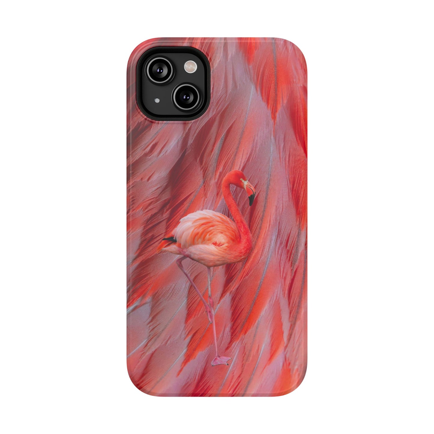 Impact-Resistant Phone Case – Scarlet Plume