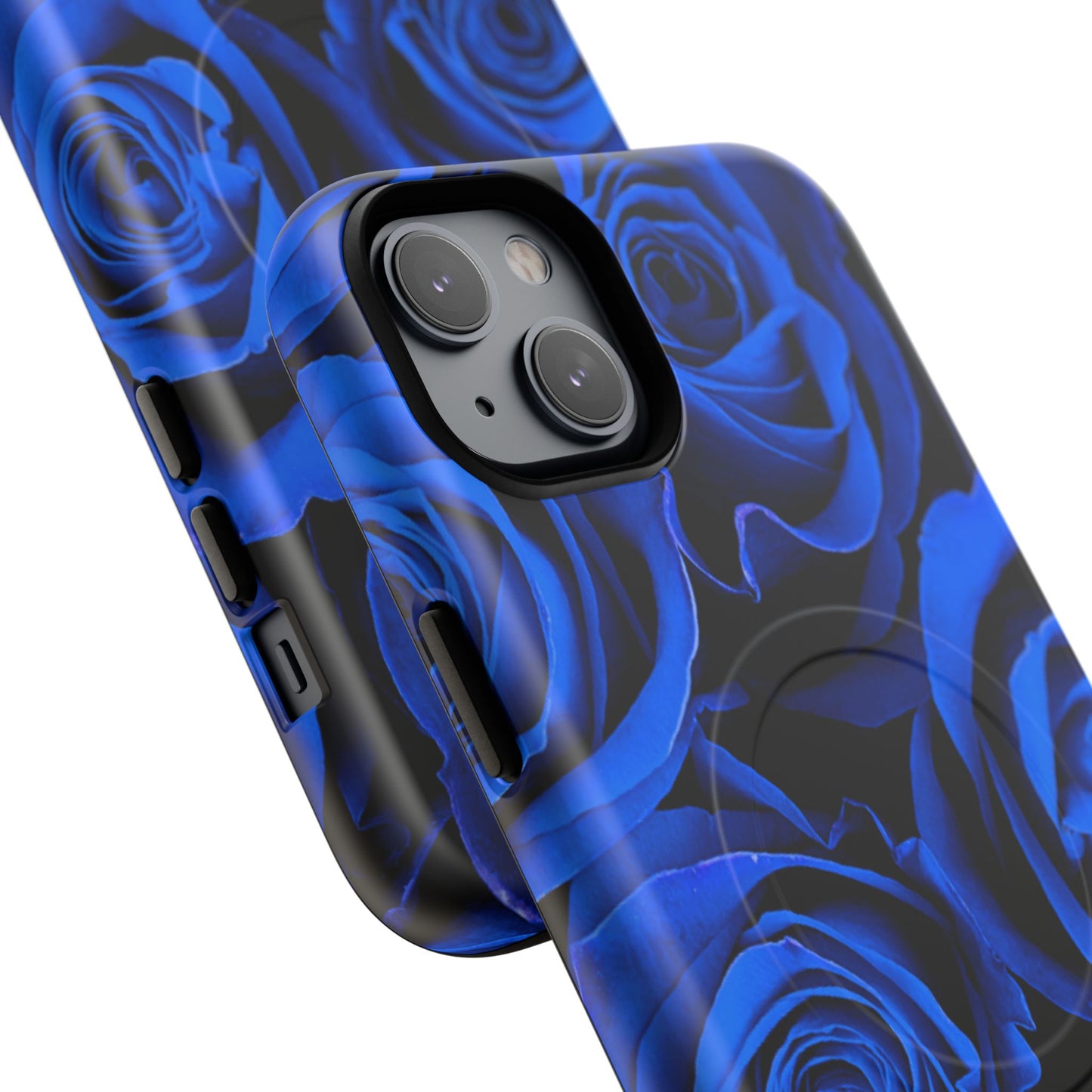 Protective Magnetic Phone Case – Midnight Bloom