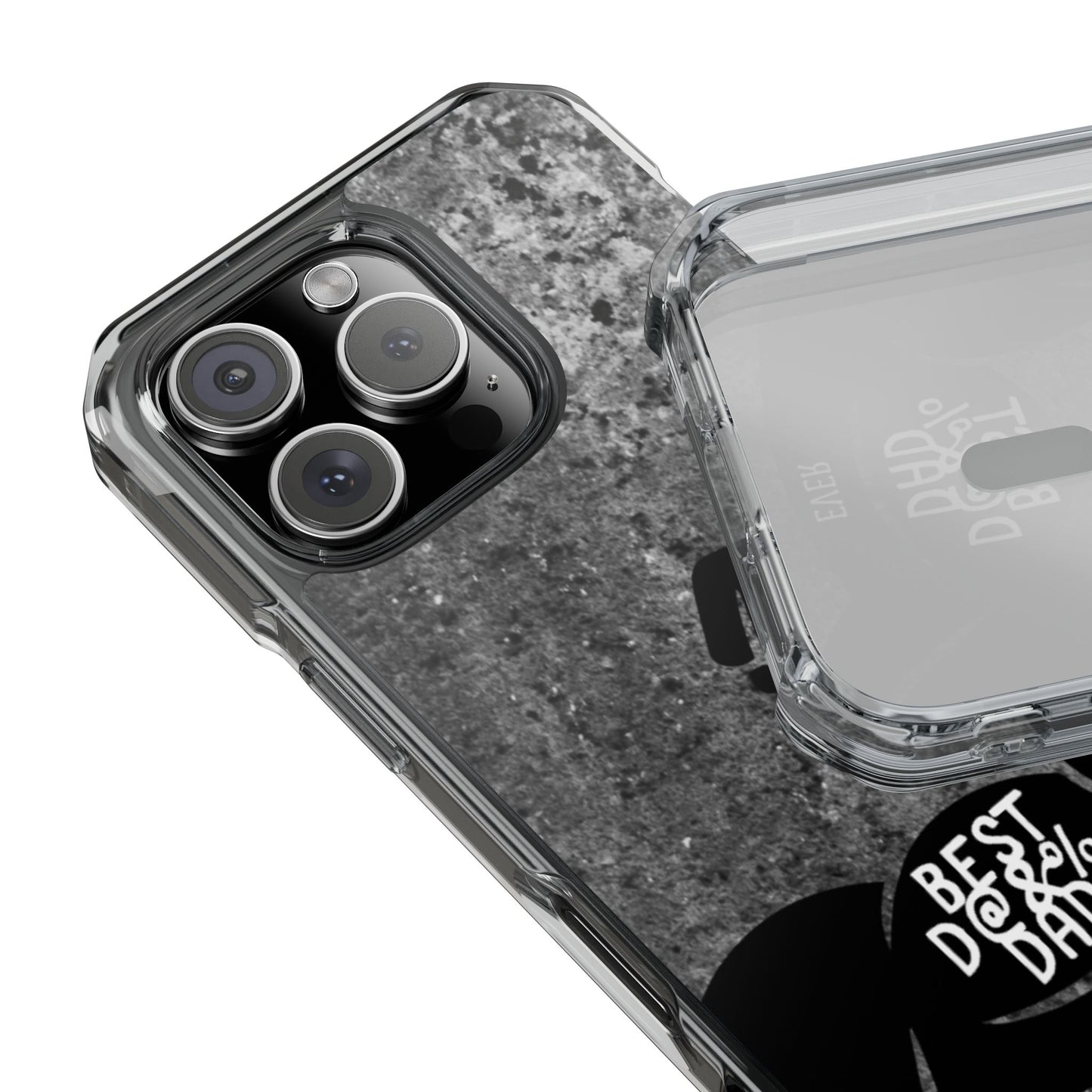 Clear Magnetic Phone Case – Best Dad Ever