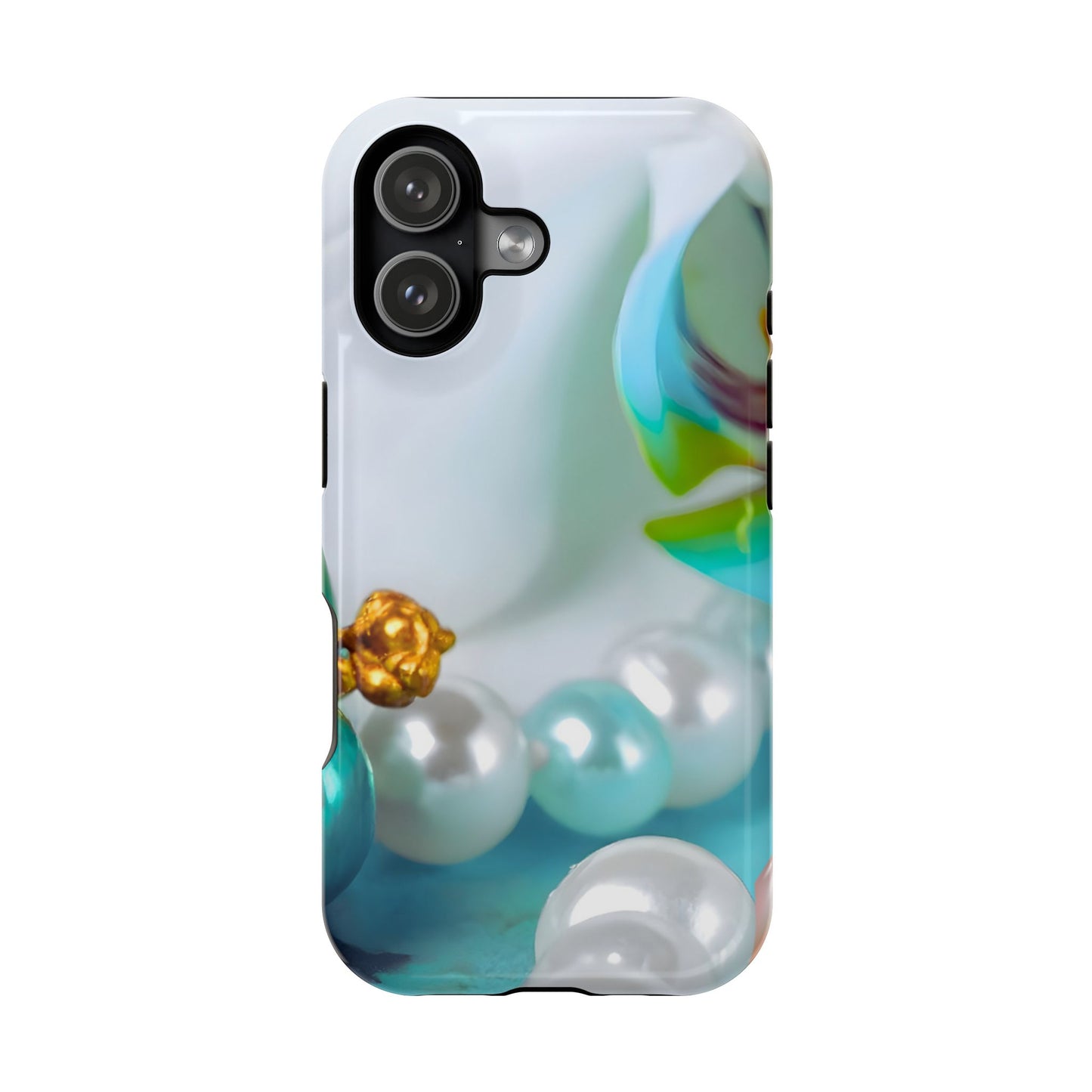 Wireless-Charging Compatible Case – Mermaid’s Pearl