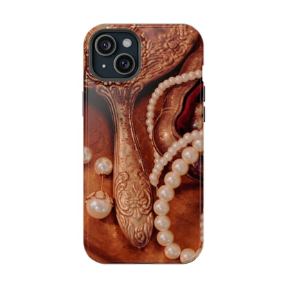 Wireless-Charging Compatible Case – Bronze Vanity