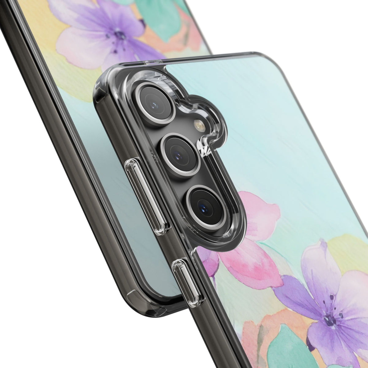 Clear Phone Case – Water Petal