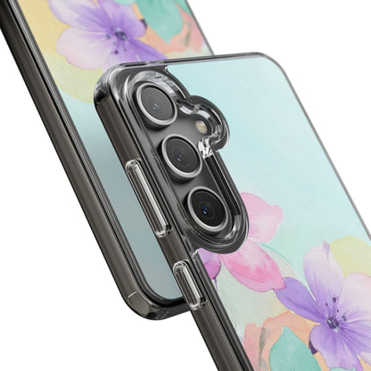 Clear Phone Case – Water Petal