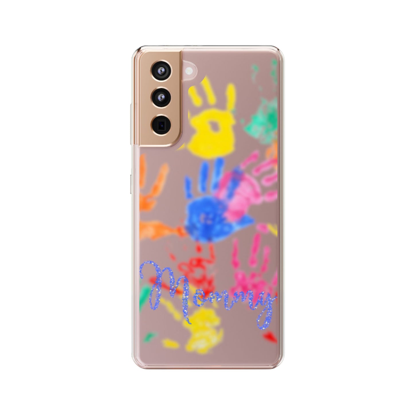Clear Phone Case – Handprint Memories
