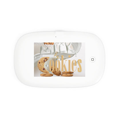 UV Phone Sanitizer with Wireless Charger – Milk & Cookies