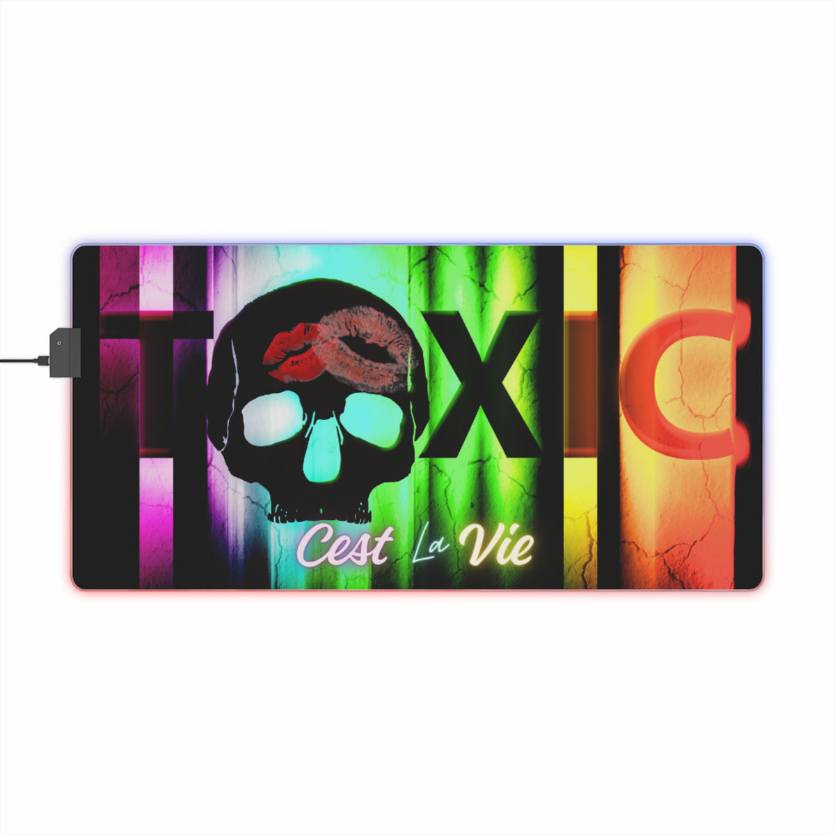 Gaming LED Desk Mat – Fatal Attraction