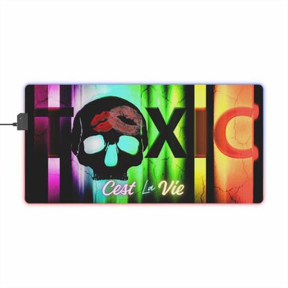 Gaming LED Desk Mat – Fatal Attraction