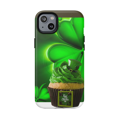 Protective Phone Case – Lucky Clover Cupcake