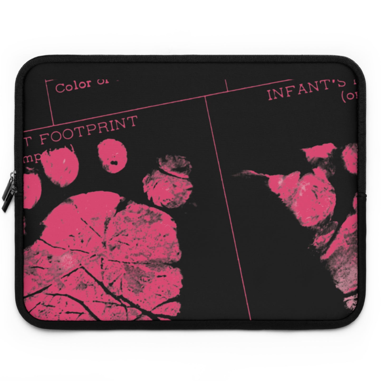 Laptop Sleeve – Mom’s Little Pink Footprints