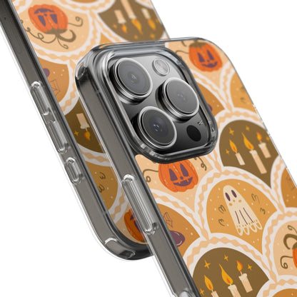 Clear Phone Case – Vintage Haunt – Compatible with iPhone 13–17 & Samsung Galaxy S25–S26 Series