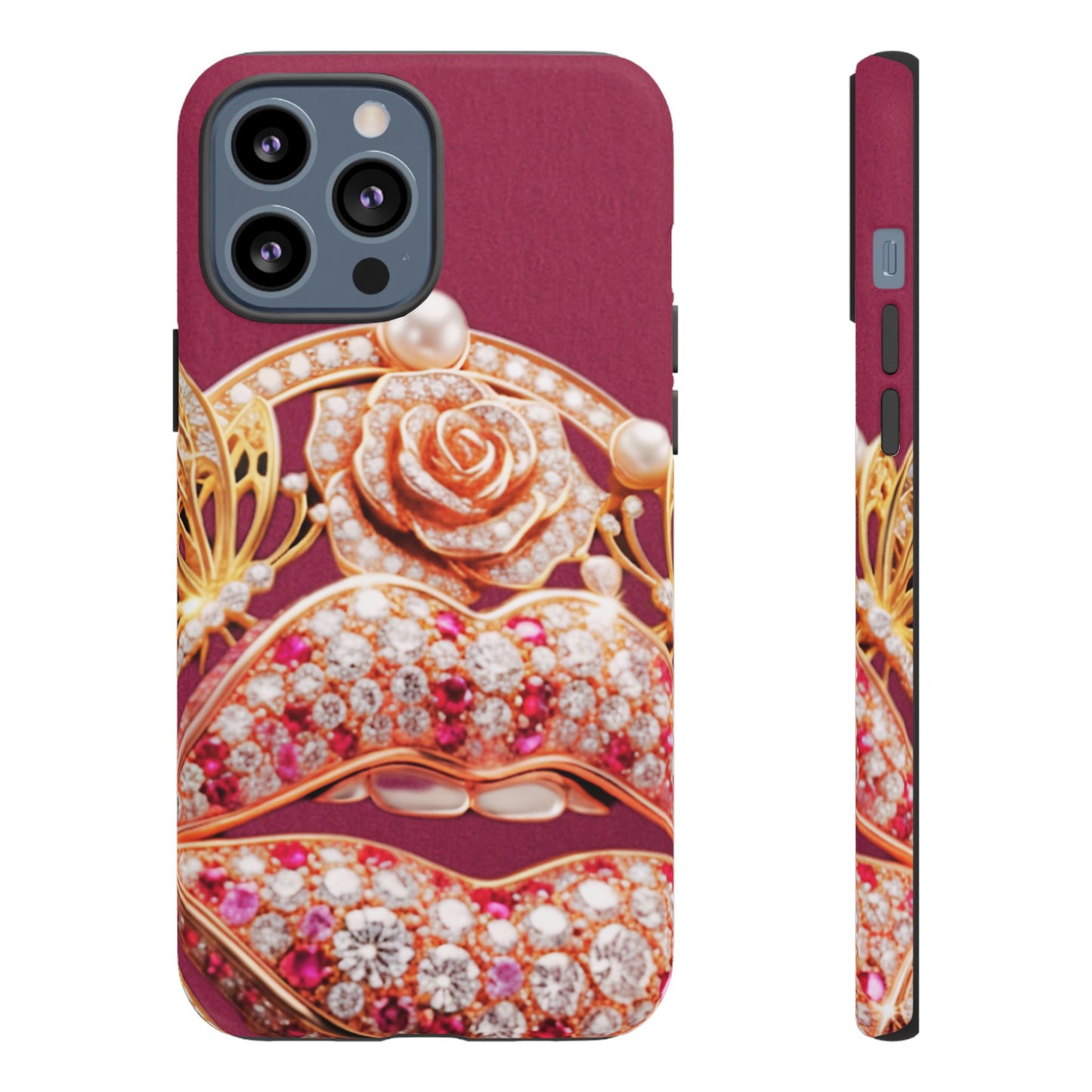 Protective Phone Case – Kiss of Gold
