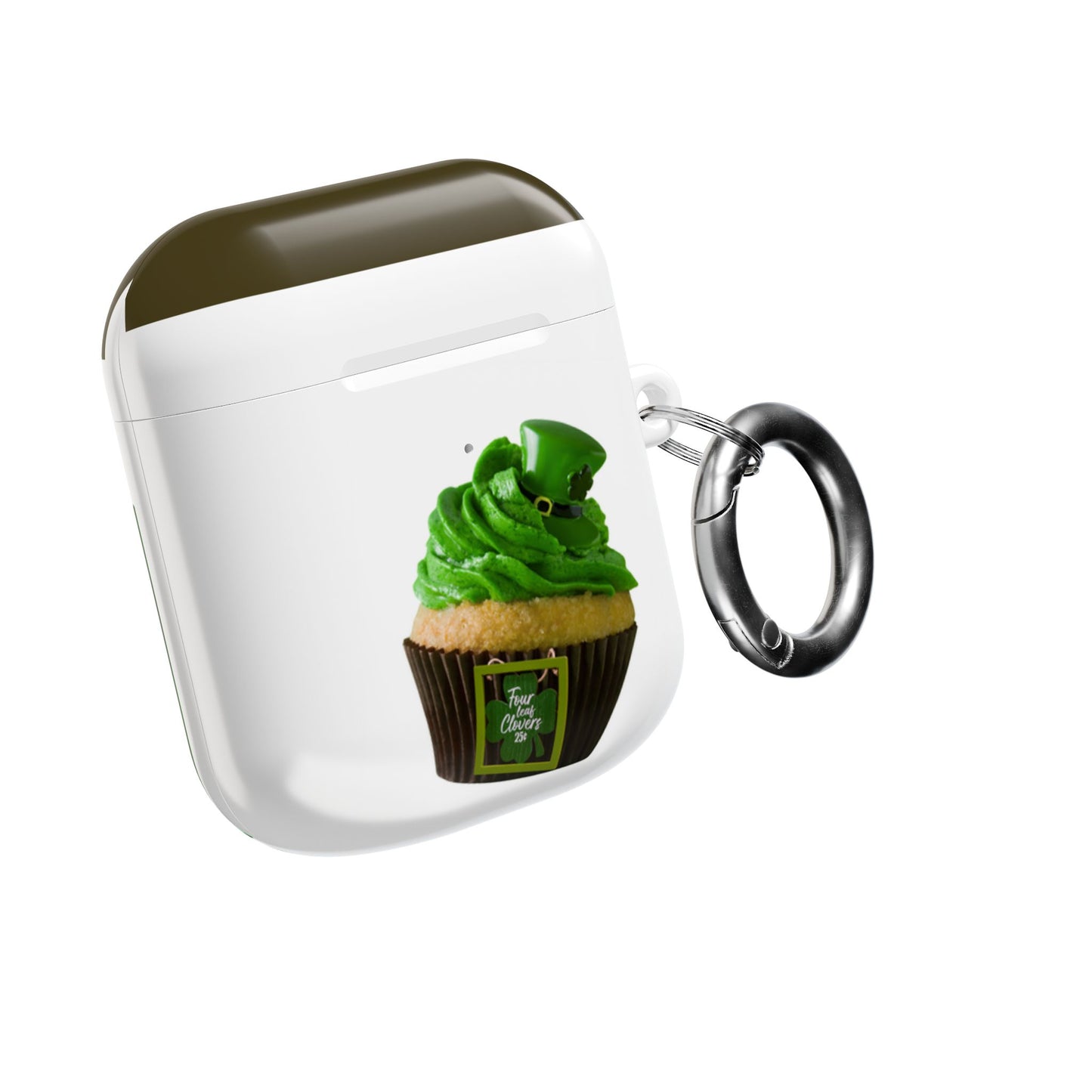 Wireless Earbud Case Cover – Lucky Clover Cupcake