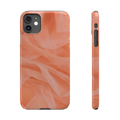 Slim Phone Case – Coral Veil