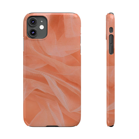 Slim Phone Case – Coral Veil