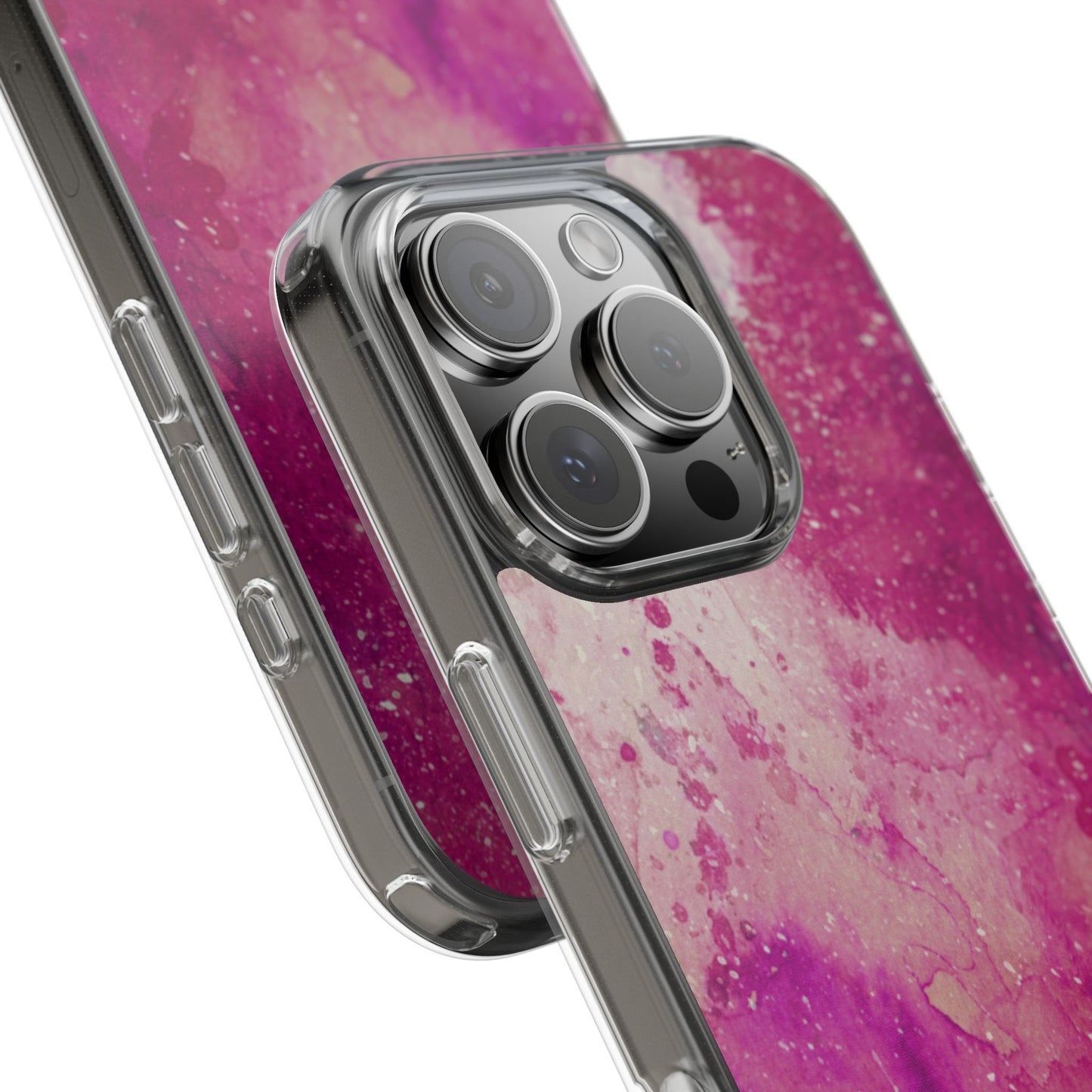 Clear Phone Case – Spilled Wine